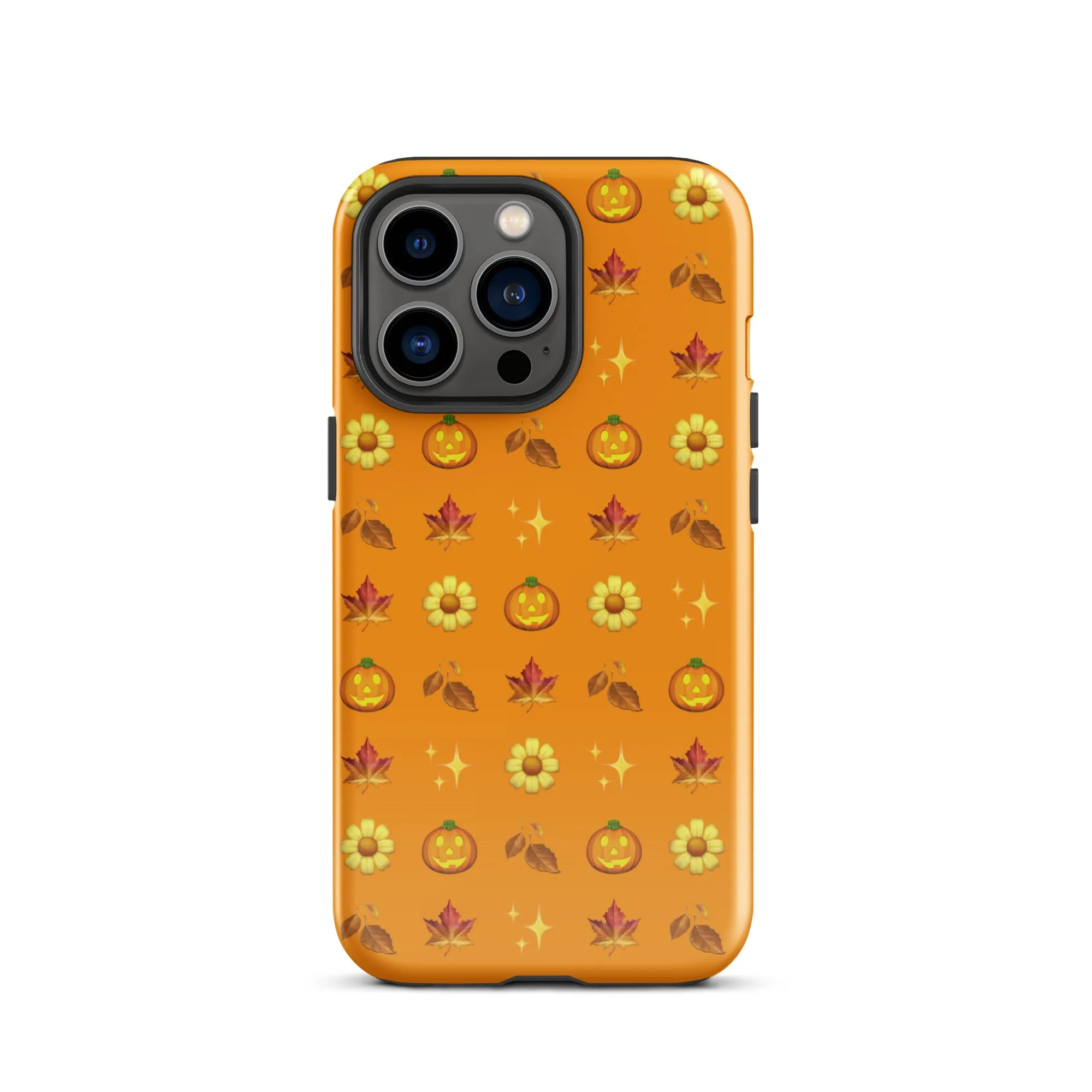 Autumn fall pattern iPhone case